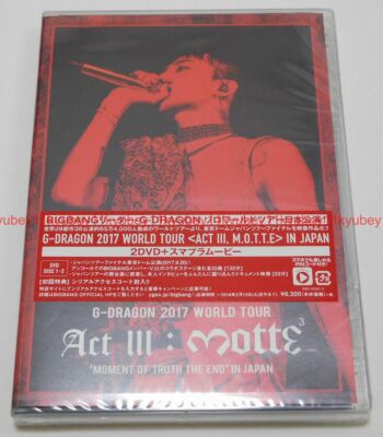 その他 G-DRAGON 2017 WORLD TOUR DVD G-dragon 2017 World Tour Act III M.o.t.t.e in Japan DVD 2