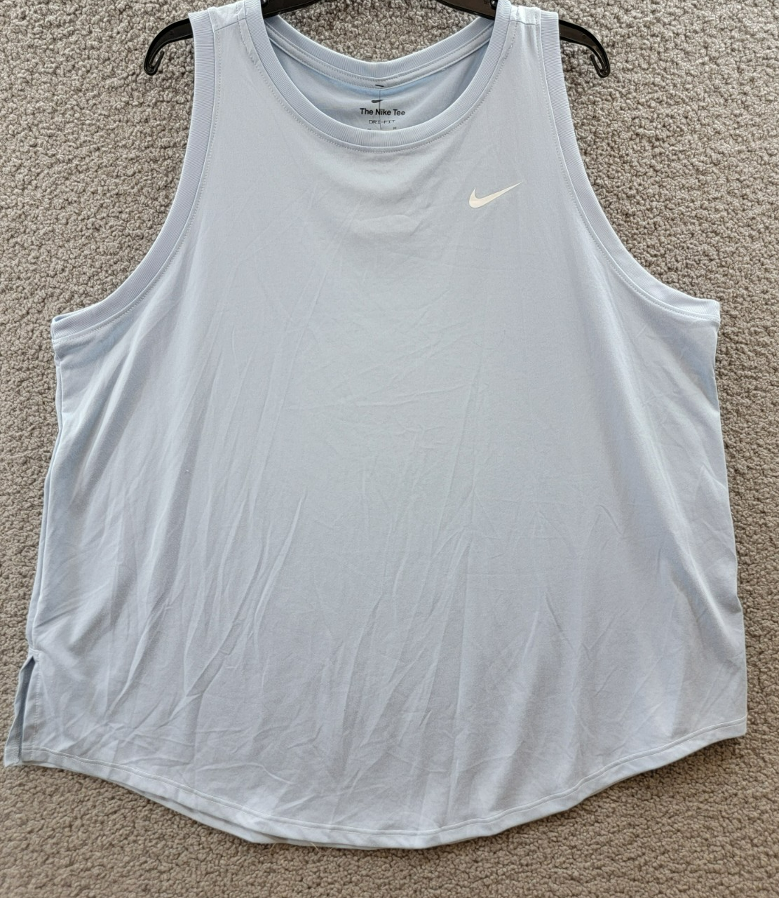 nike plus size racerback tank