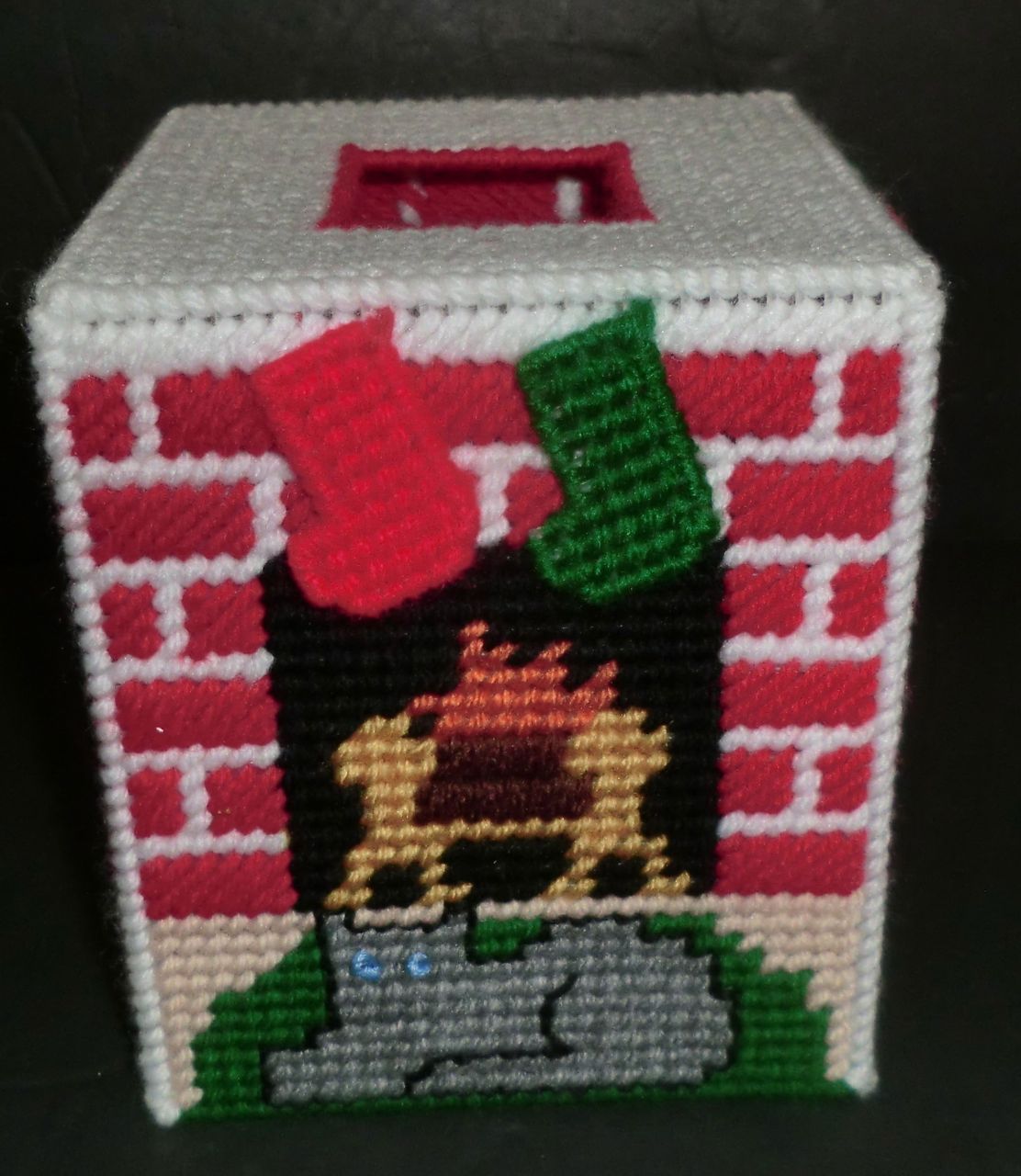 Handmade Plastic Tissue Box Covers