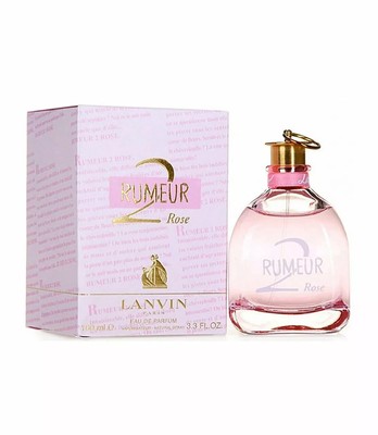 Rumeur 2 Rose by Lanvin EDP Spray Perfume for Women 3.4 OZ New In Box