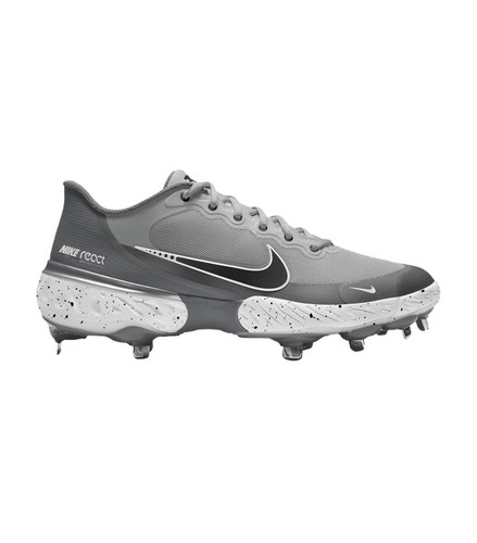 NEW Nike Alpha Huarache Elite 3 Low Baseball Cleats Grey