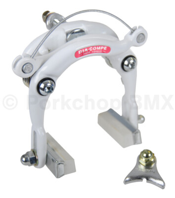 Dia-Compe 750 rear center pull bicycle brake caliper - WHITE