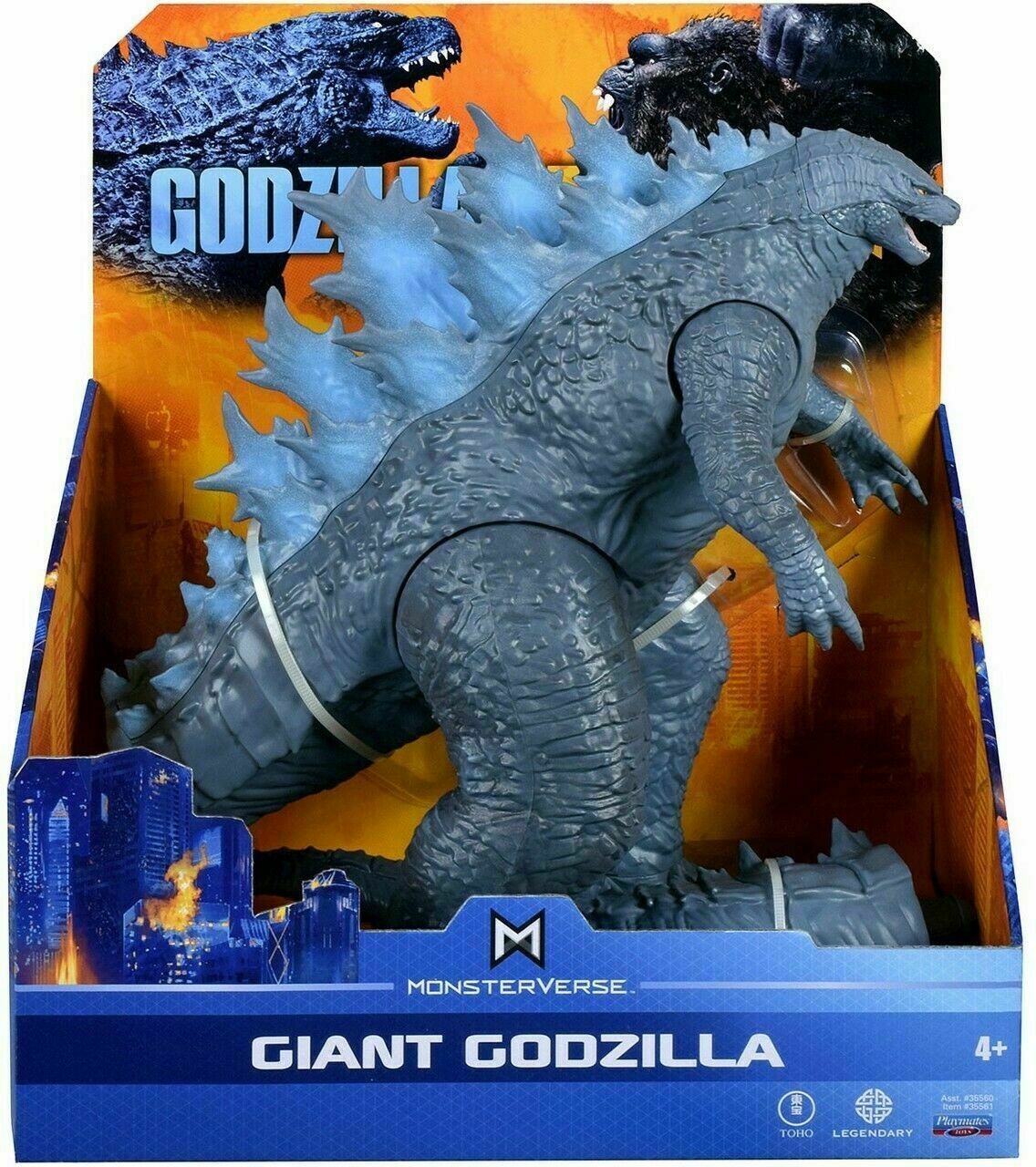 Купить Игрушка-монстр, годзилла Playmates Toys GODZILLA VS KONG Movie ...