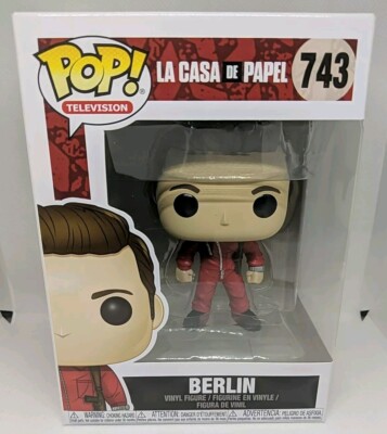 Funko Pop! Television La Casa De Papel #743 Berlin Vinyl Figure (Read)