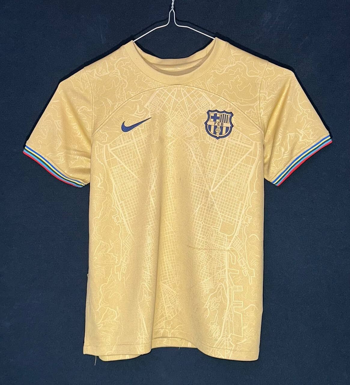 ウェア FC Barcelona 2022-2023 Away Jersey M Nike FC Barcelona 2022-23 Men's Away Authentic Match Jersey