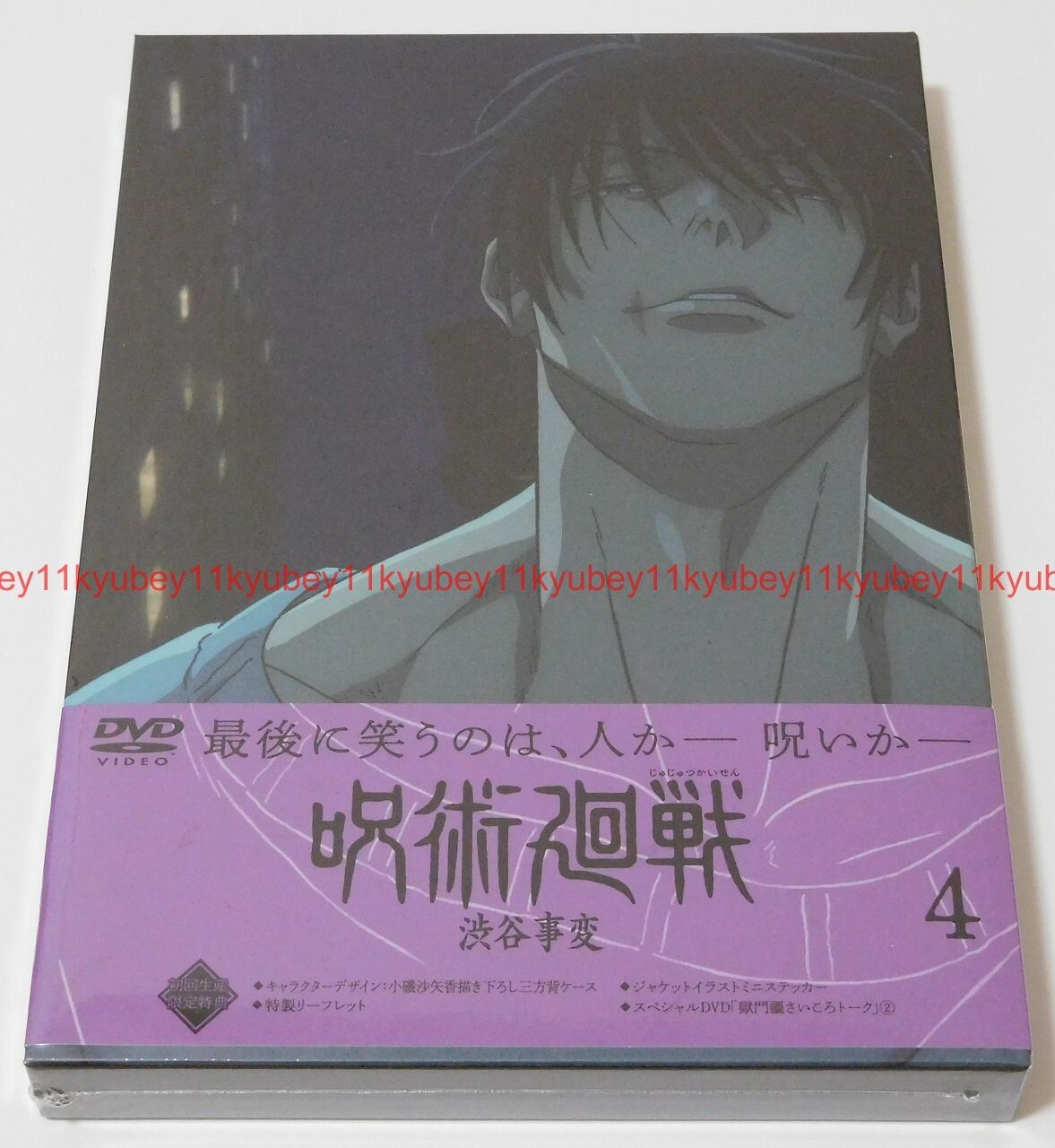 New Jujutsu Kaisen Shibuya Jihen Vol.4 Limited Edition 2 DVD