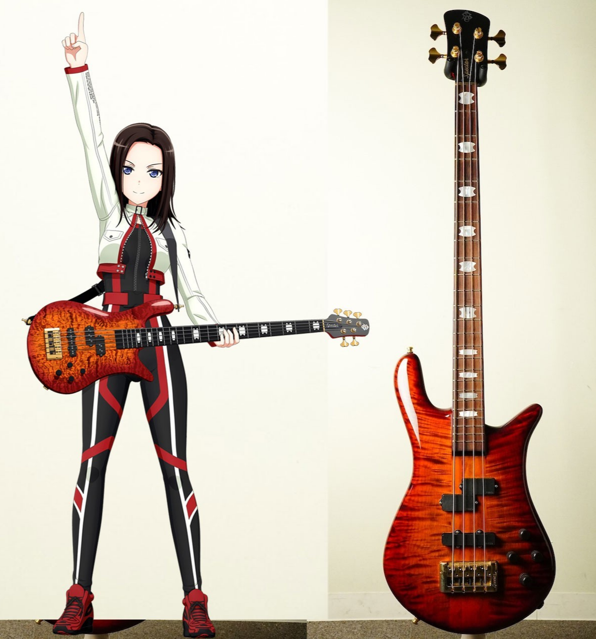 Spector RAS4 RAISE A SUILEN LAYER ベース Amazon | Spector RAS4 BanG Dream! RAISE A SUILEN レイヤ再現