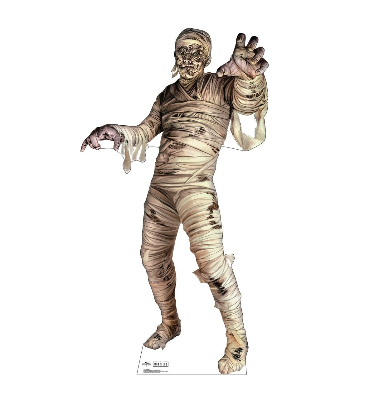 MUMMY Halloween Lifesize Standup Standee Cardboard Monster Pro...