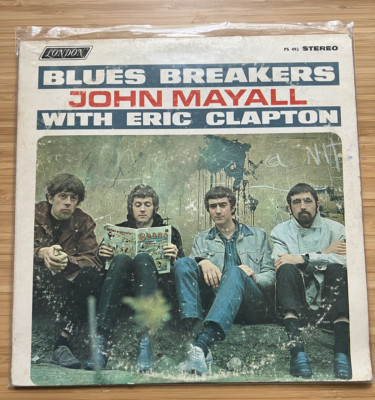 John Mayall with Eric Clapton: Blues Breakers Vinyl LP  1967 London