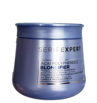 L'Oreal Serie Expert Acai Polyphenols Blondifier Mask Blonde Hair 8.4 250ml 8.5