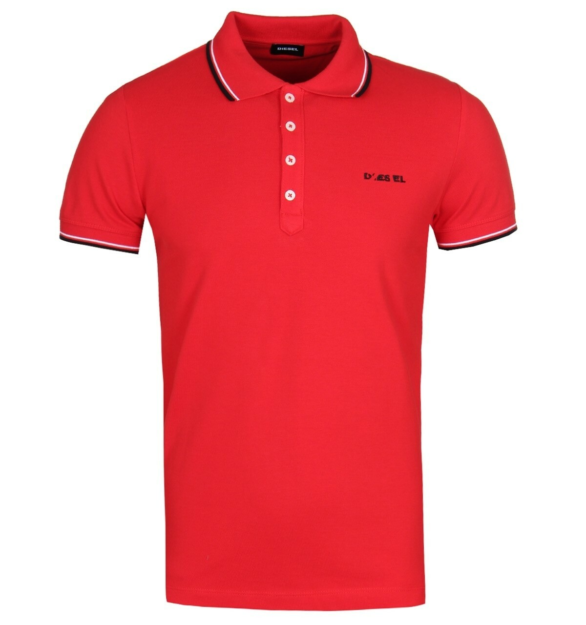 NWT DIESEL T-Randy Shirt Polo Shirt Red 00S129 0MXZA 42A NWT DIESEL T-Randy Shirt Polo Shirt Red 00S129 0MXZA 42A
