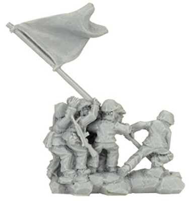 Цель турнира Flames of War 2016: Поднять флаг на Иводзиме FOW XX538