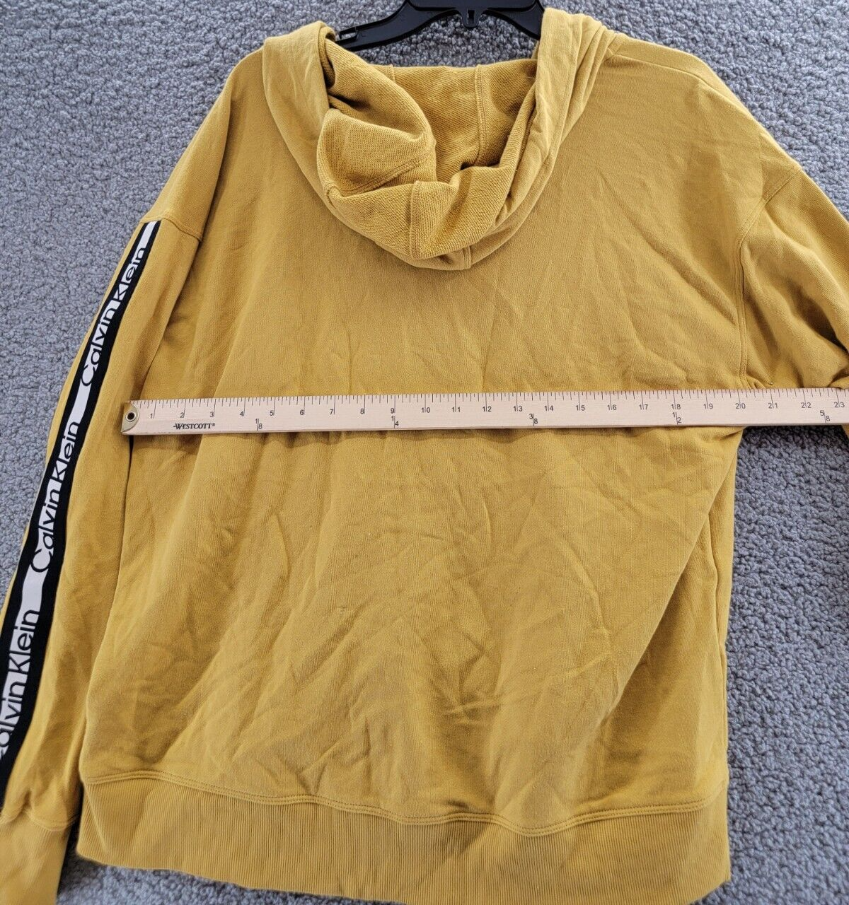 Calvin Klein Performance Full Zip Hooded Jacket Women's XL Cactus Long Sleeve - Picture 11 of 13
