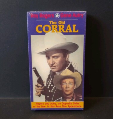 The Old Corral (1936) (SEALED VHS) Roy Rogers, Gene Autry - B&W