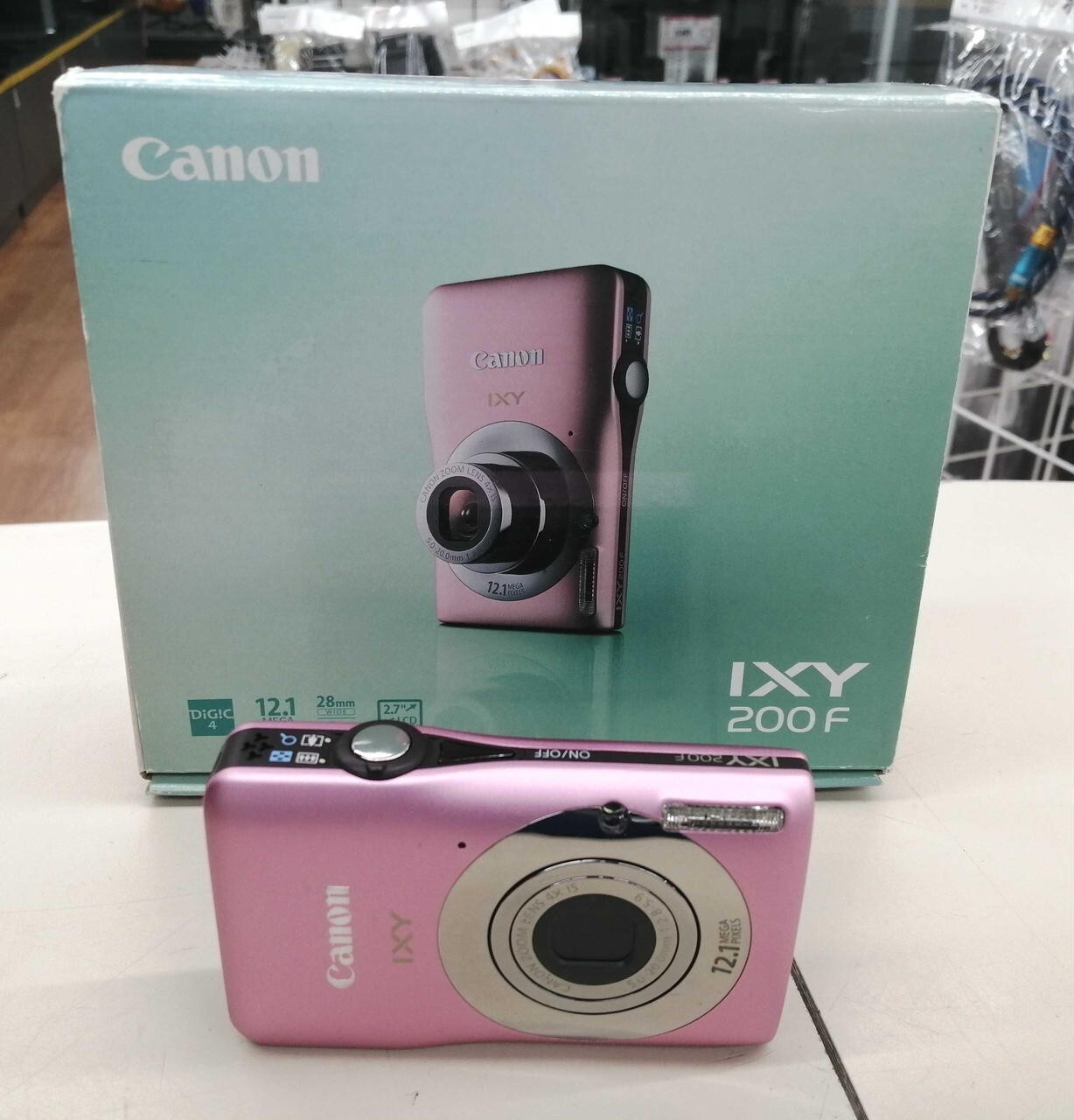 Mint] Canon IXY 200f 200 F DIGITAL ELPH IXUS 105 Pink Used