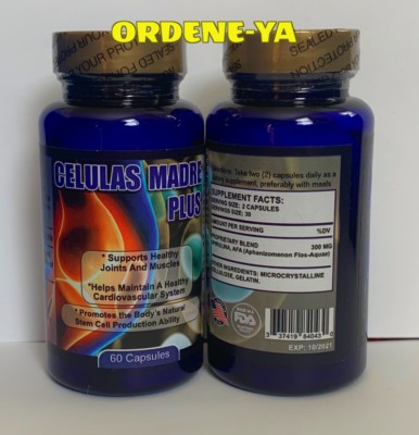 Celulas Madre Cell Plus 60 Caps