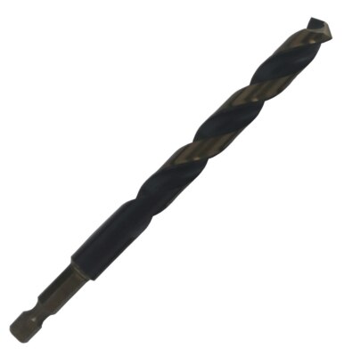 7/16'' KFD Killer Force Quick Change Hex High Speed Steel Drill Bits Black & Gold