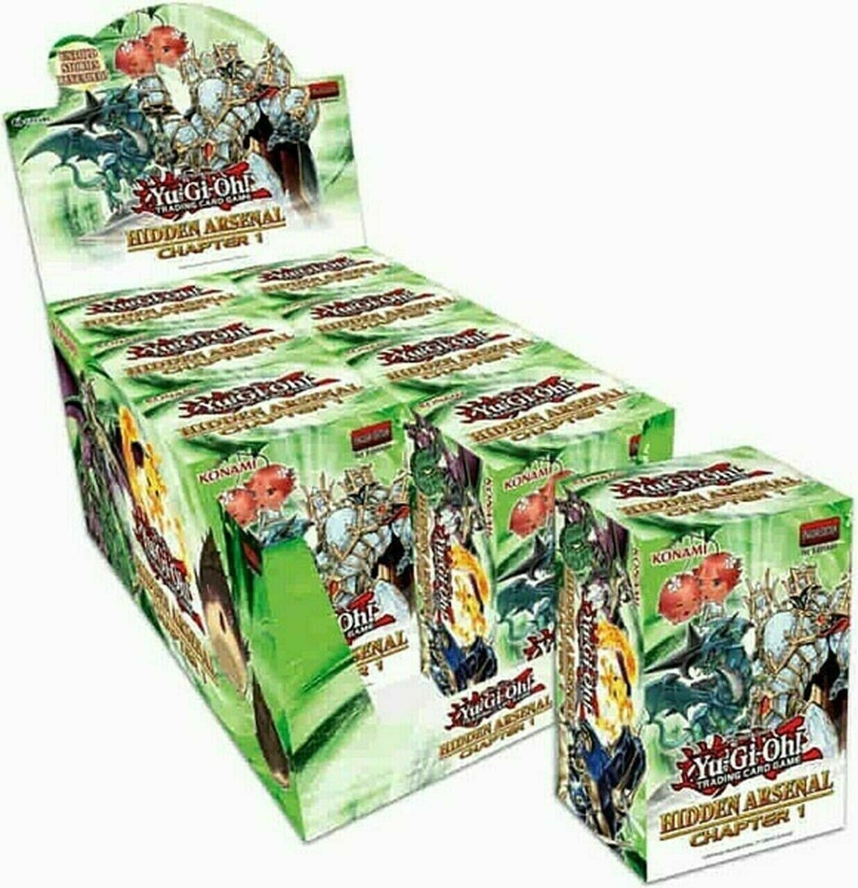 Yu-Gi-Oh: Hidden Arsenal- Chapter 1 Display English 8 Boxes