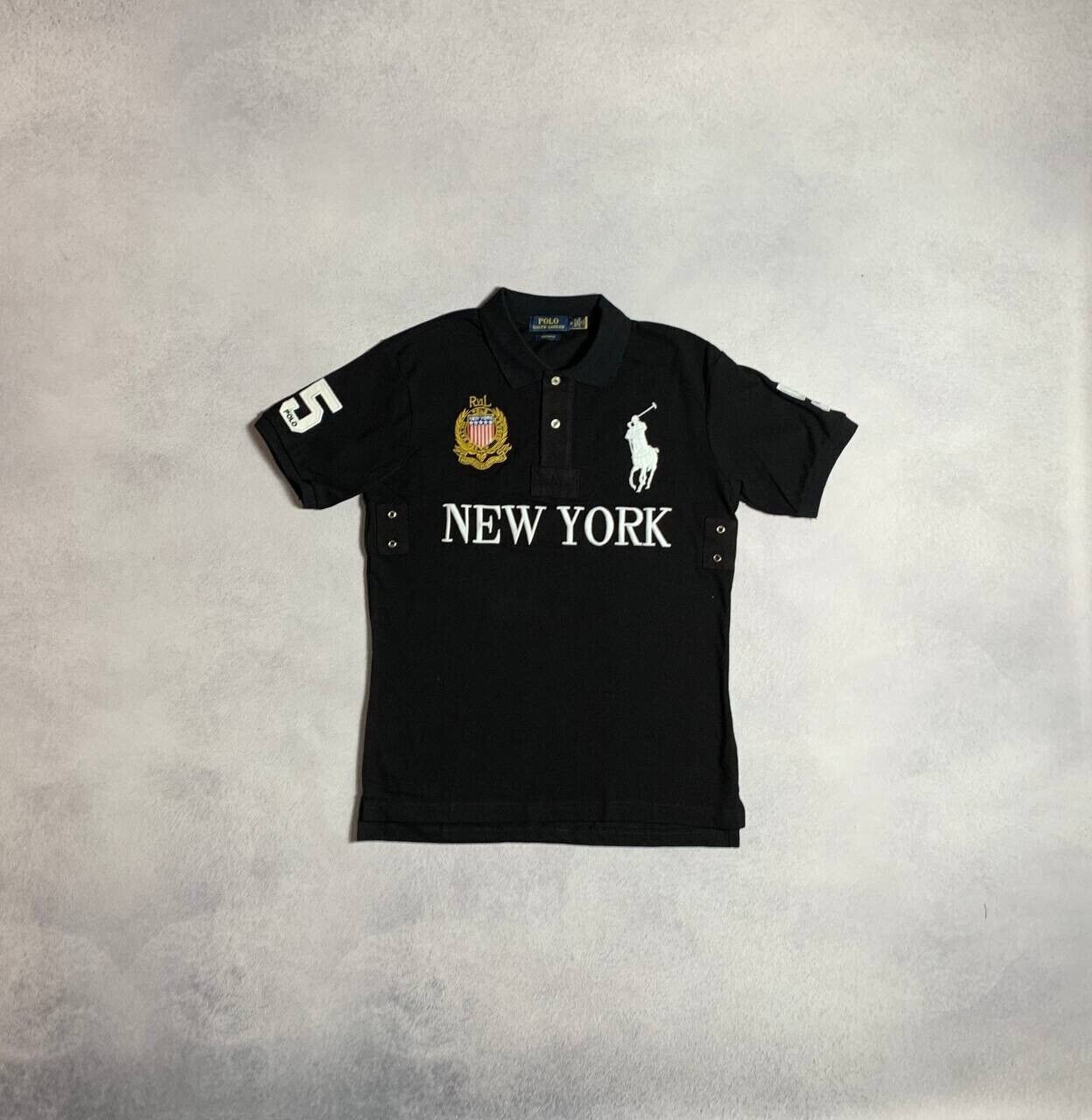 ラルフローレン NEW YORK ポロ　ビッグポニー　５　黒 POLO RALPH LAUREN(ポロラルフローレン) ビッグポニー NEWYORK 5