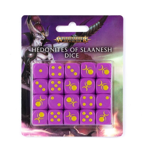 AoS: Гедонисты Набора кубиков Slaanesh