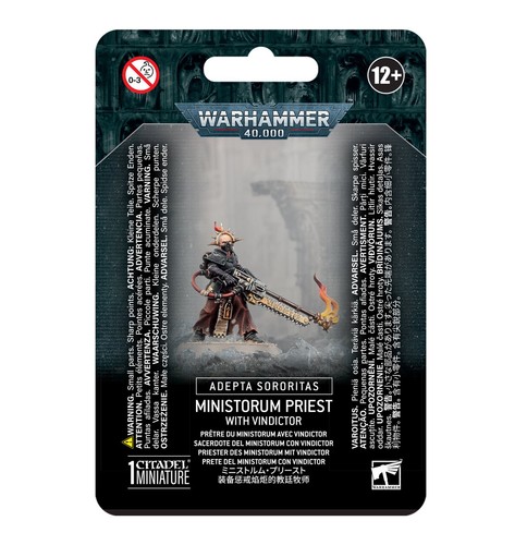 Warhammer 40k: Адепта Сороритас - Священник Министорума с Виндиктором