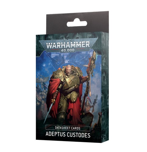 Warhammer 40k: Технические характеристики карт - Адептус Кастодес (англ.)