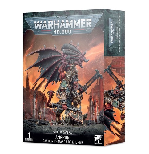 Пожиратели миров Warhammer 40k: Ангрон- Демон, Примарх Кхорна