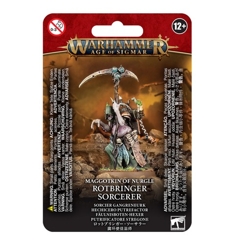 Warhammer AoS: Личинка Нургла - Колдуна, приносящего смерть