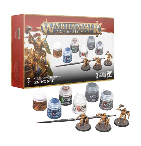 Warhammer AoS: Stormcast Eternals + Набор красок