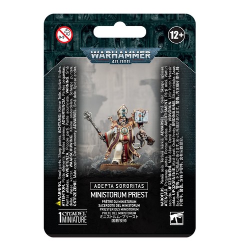Warhammer 40k: Адепта Сороритас - священник Министорума