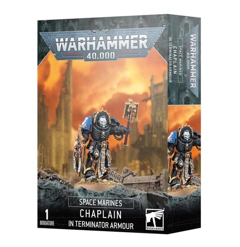 Космический десант Warhammer 40k: Капеллан в доспехах Терминатора