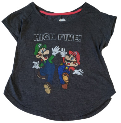 Official Nintendo Super Mario Bros High Five Shirt! (M)