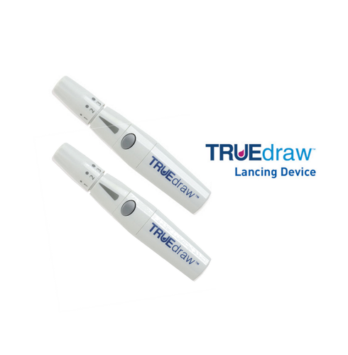 TRUE Draw Lancing Device For Glucose Care - 2 Pack