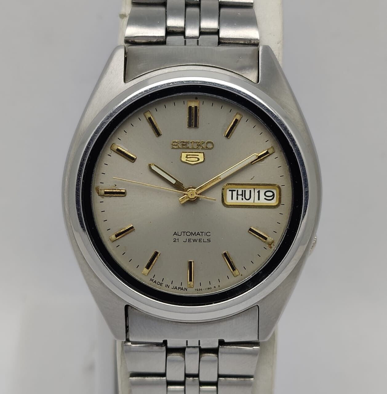 Seiko 5 7S26-6000 Automatic Day/Date 21J Vintage Men's Watch Seiko 5 7S26-6000 Automatic Day/Date 21J Vintage Men's Watch
