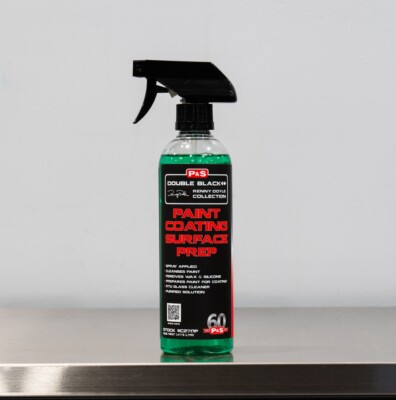 P&S Double Black Paint Surface Prep Spray 16oz | Coating Prep Polish Residue Rem