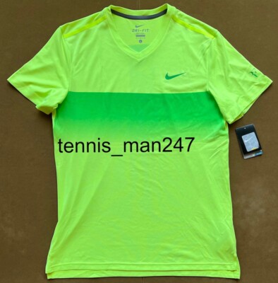 Nike Roger Federer RF 2015 Australian Open Crew Tennis Shirt ON Polo Vapor Nadal