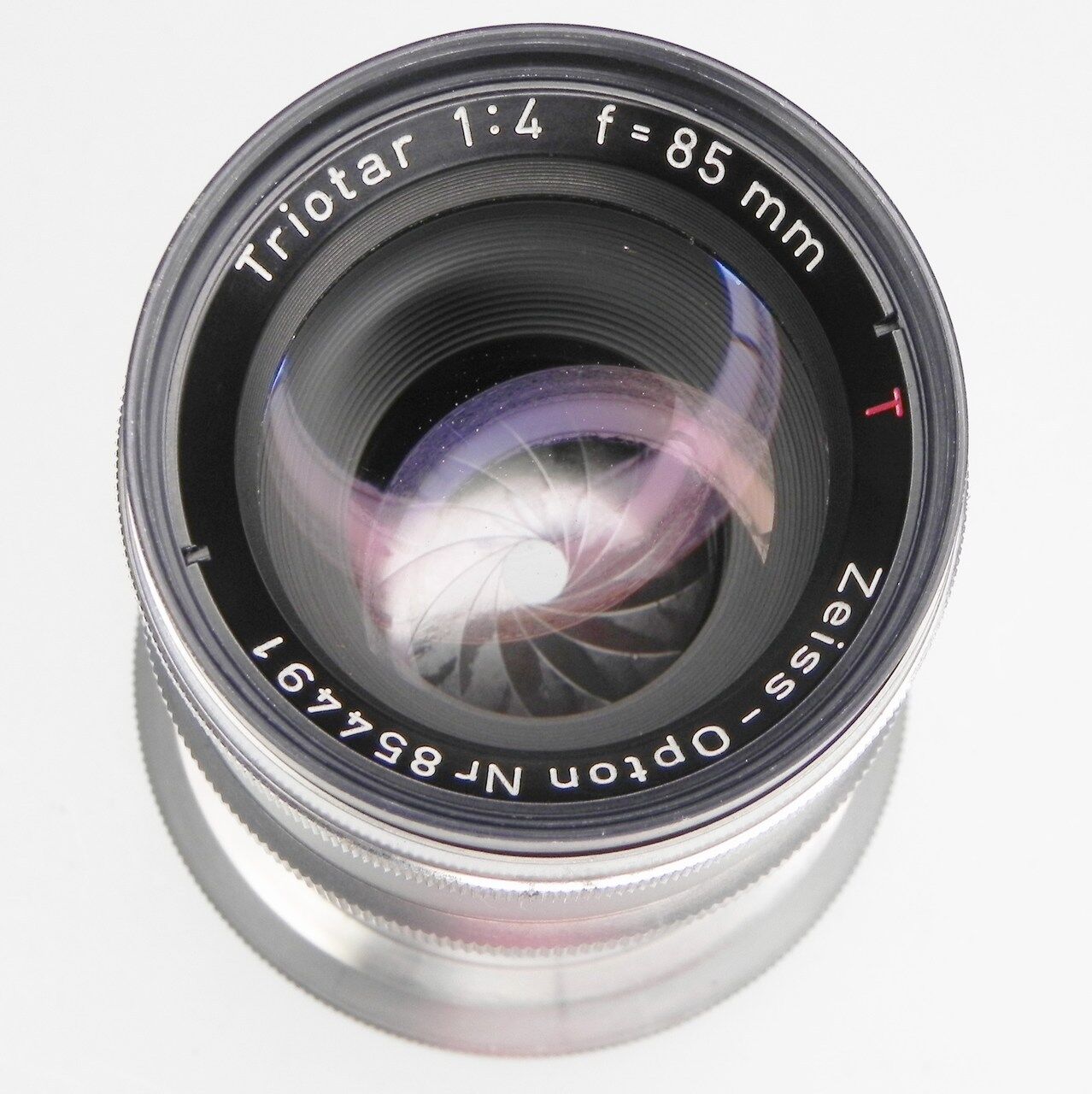 Contax RF Zeiss 85mm f4 Opton Triotar T* #854491 | eBay Contax RF Zeiss 85mm f4 Opton Triotar T* #854491 | eBay