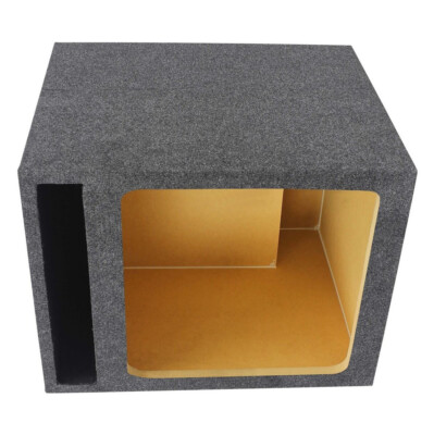 15 Inch Ported Vented Square Subwoofer Sub Box Heavy Duty MDF | 15'' Kicker Style