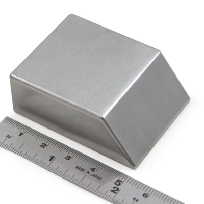 Tungsten Ergonomic Bucking Bar BB-6: 1.33 lbs, Angled Face 3/4" x 1.5" x 2"