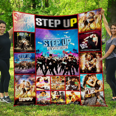 Step Up Blanket Dance Movies Quilt Fleece Sherpa Throw Blanket
