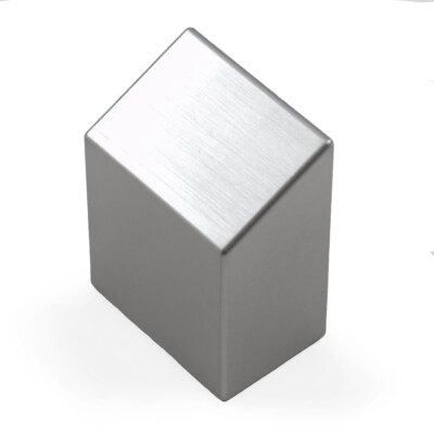 Tungsten Bucking Bar BB-16: 1.76 lbs, Angled Face, 1" x 1.5" x 2"