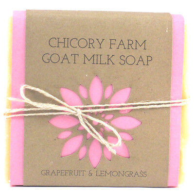 Goat Milk Soap Grapefruit & Lemongrass Chicory Farm Natural Ha...