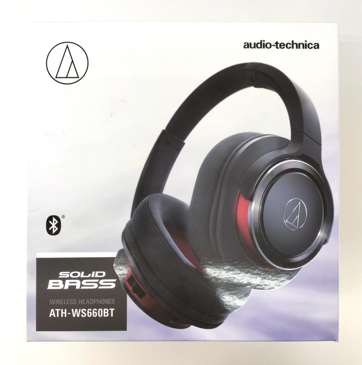 audio−technica ATH-WS660BT BRD RED audio-technica ATH-WS660BT Black Red SOLIDBASS Bluetooth