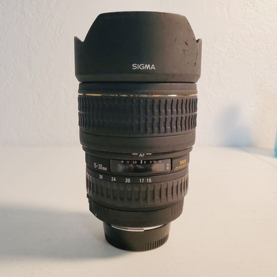 Sigma 15-30mm F3.5-4.5  EX  DG IF Aspherical  Zoom Lens for Canon EF Cameras
