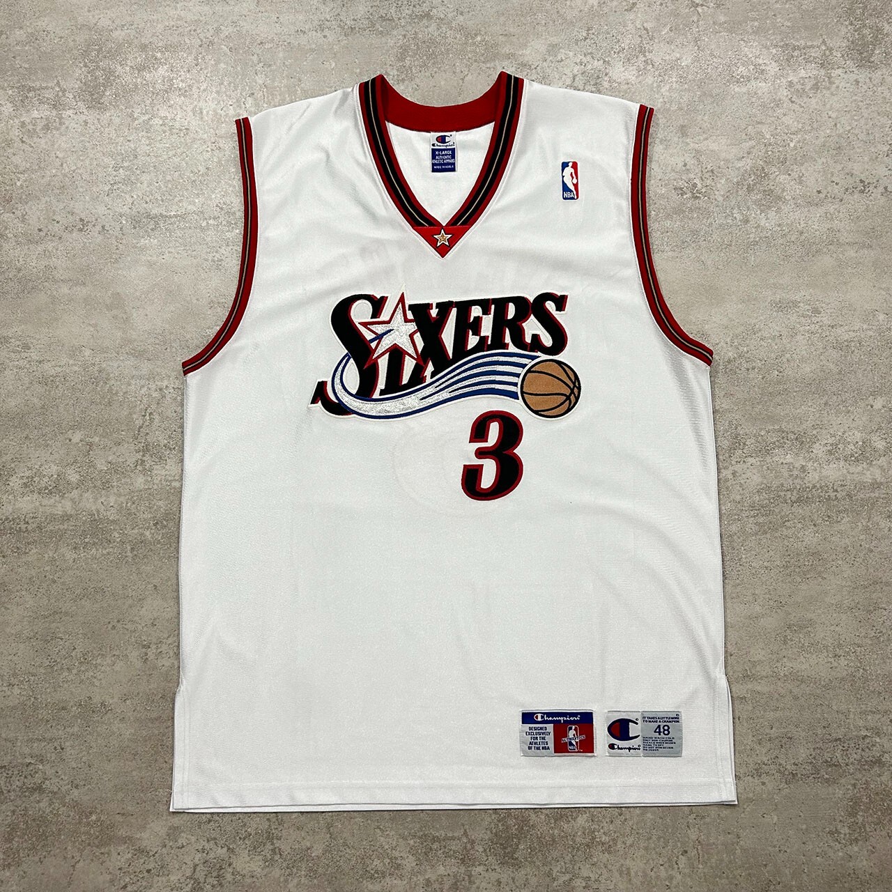 【正規品】ALLEN IVERSON 2000-01 ユニフォームジャージ 正規品】ALLEN IVERSON 2000-01 ユニフォームジャージ Allen