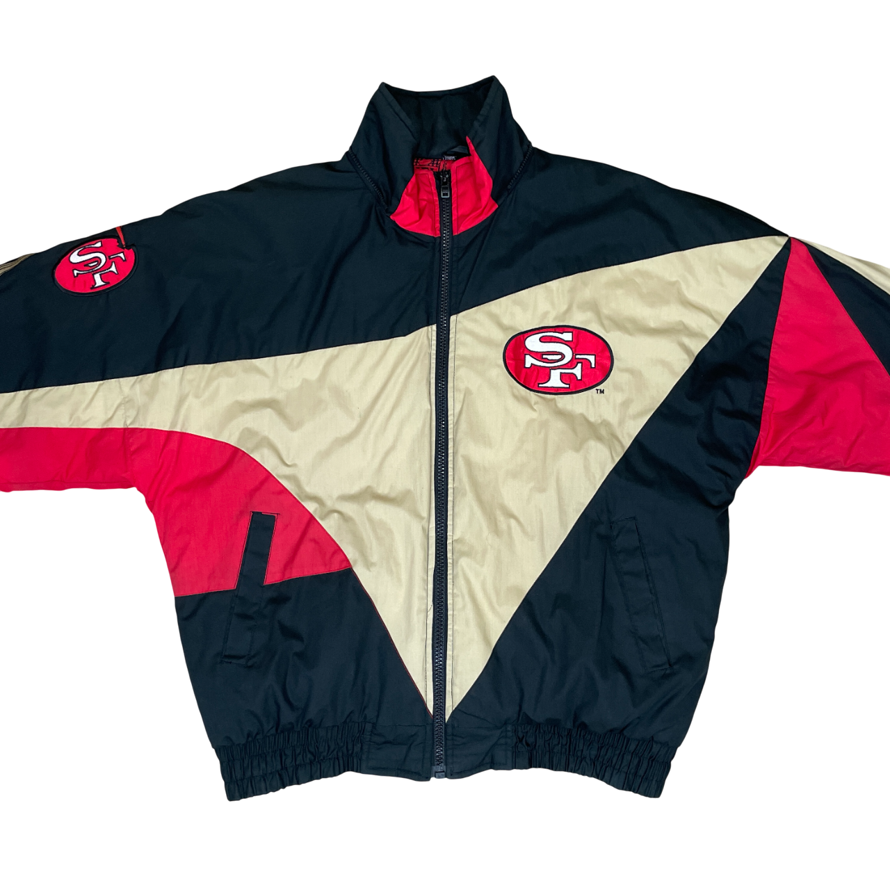 Vtg '90s San Fransisco 49ers Pro Player Puffer Jacket NFL 75th