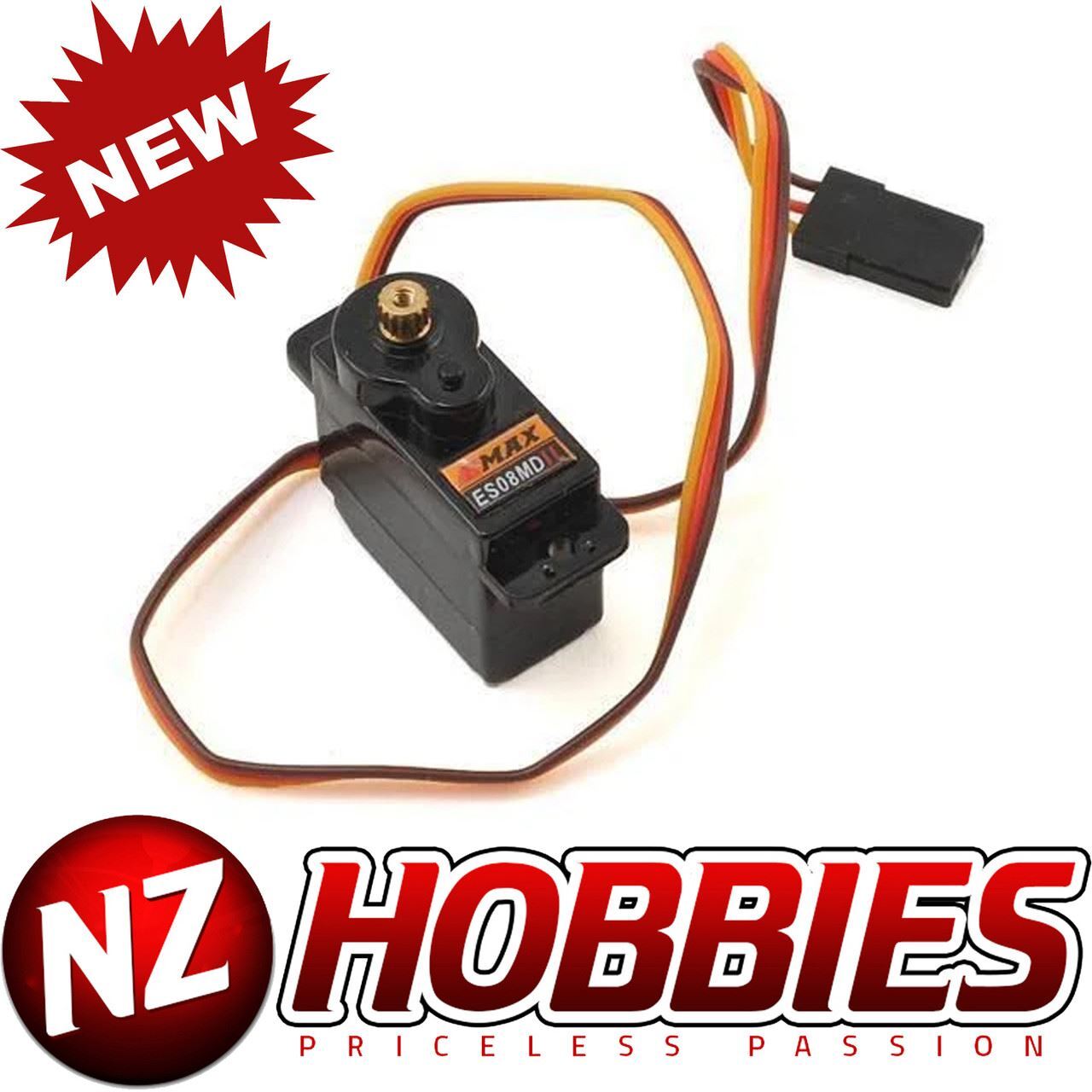 EMAX ES08MDII EMAX ES08MDII 13g Digital Metal Gear Servo : AXIAL SCX24