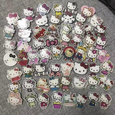 20pcs/set Cute Hello Kitty Brooch Pin Acrylic Lapel Bag Clothes Badge Gift