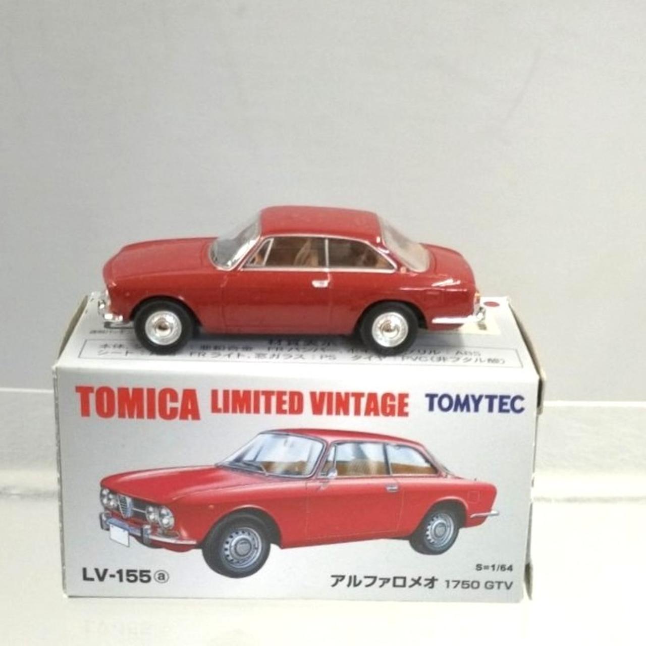 【新品】TOMICALIMITEDVINTAGE アルファロメオ1750GTV Tomica Limited Vintage TOMY TEC Alfa Romeo 1750GTV from