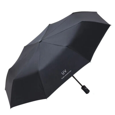 Automatic Anti-UV Sun/Rain Windproof 3 Folding Compact Umbrella